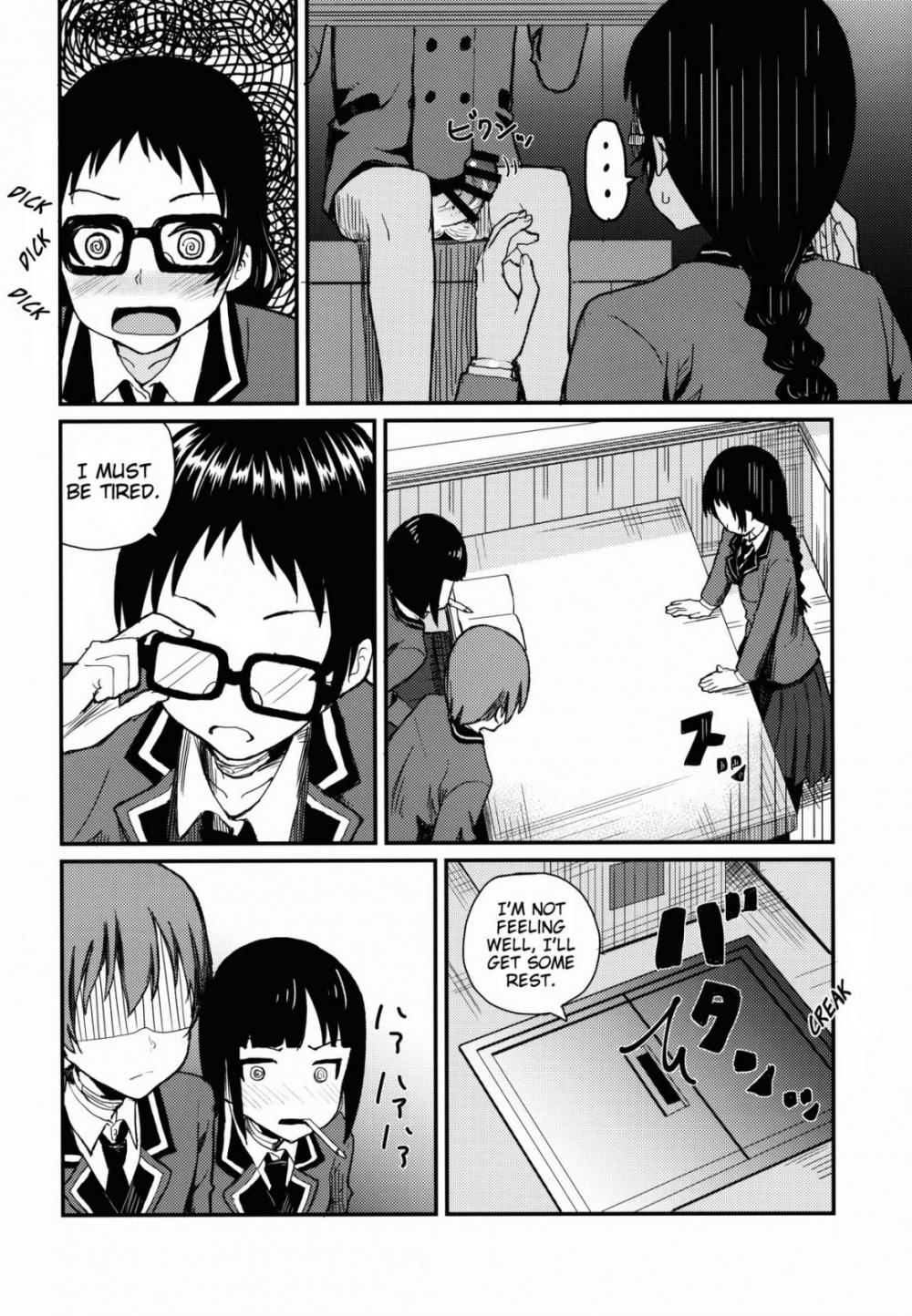 Hentai Manga Comic-I Tried To Approach Kajou-senpai With My Bare Dick-v22m-v22m-Read-4